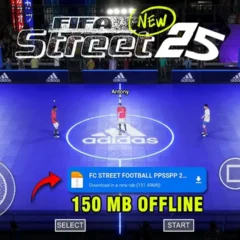 تحميل لعبة FIFA STREET VOLTA 2025 psp للاندرويد على محاكي ppsspp